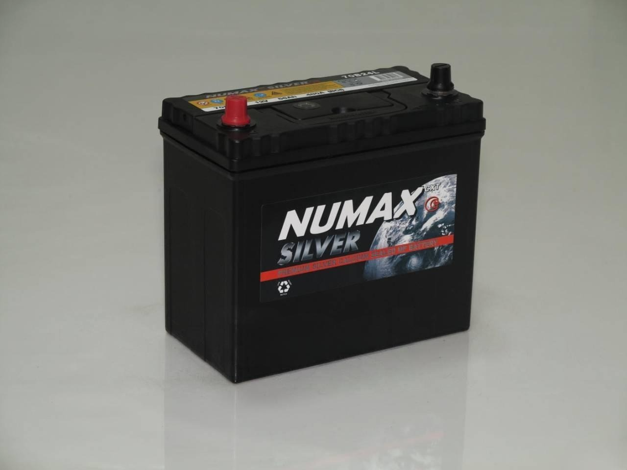 NUMAX SILVER 6CT - 55 A1  п.п.  тонк. кл. яп. ст. (71Ah, EN 480A)