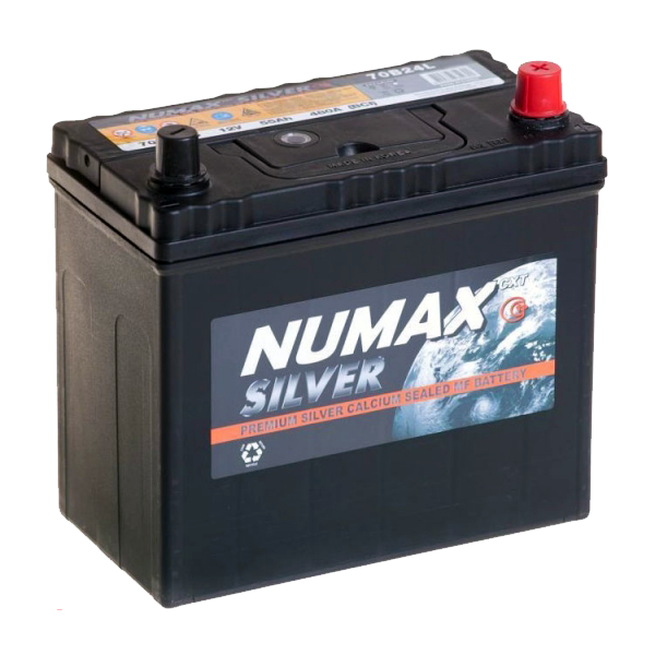 NUMAX SILVER 6CT - 55 A1  о.п.  тонк. кл. яп. ст. (55Ah, EN 480A)