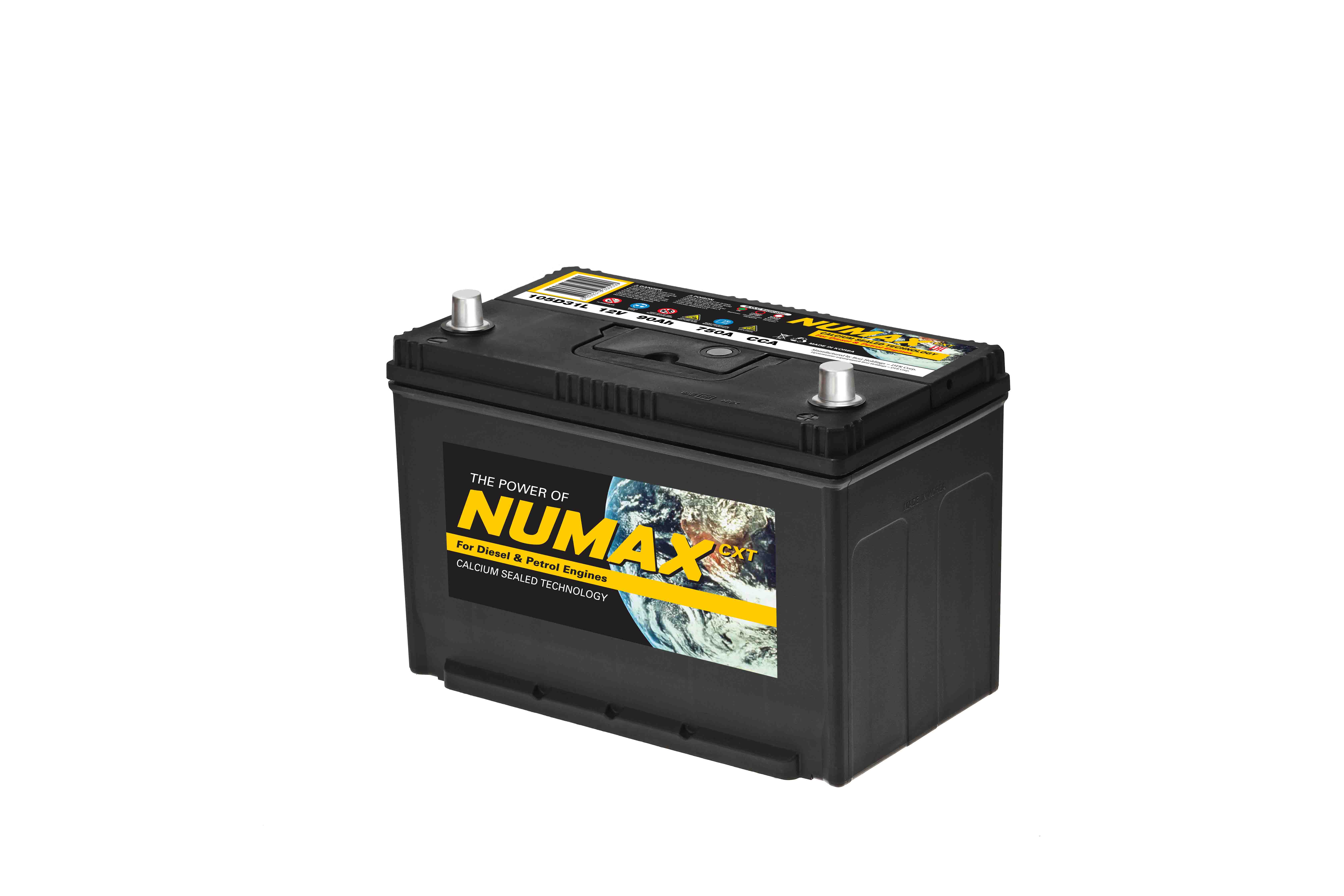 NUMAX SILVER 6CT - 105 A1  о.п.  ст. кл. яп. ст. (105Ah, EN 850A)