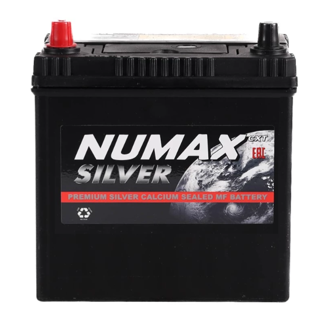 NUMAX SILVER 6CT - 44 A1  п.п.  тонк. кл. яп. ст. (44Ah, EN 390A)