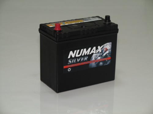 NUMAX SILVER 6CT - 58 A1  п.п.  тонк. кл. яп. ст. (58Ah, EN 510A)
